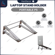 Berkualitas Stand Laptop 2 IN 1 Alumunium | Alas Stand Dudukan Laptop