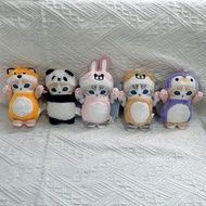 [Taiwan Ready Stock Real Shot] 3.5 "Cat Fossandi Cross-Dressing Plush Doll Plush Charm Cute Doll Chr