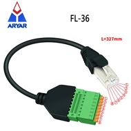 1pcs free shipping RJ45 to Spring Terminal Adaptor RJ45 to terminal block adapter RJ45 8P8C plug to 