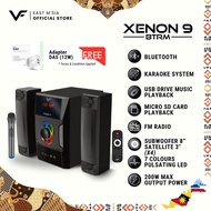 Vinnfier VF Xenon 9 BTRM 2.1 Speaker 200W Max Bluetoorh Karaoke Speaker Subwoofer Micro SD Card USB 