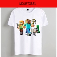 Áo Thun Printed Shirt for kids Mine Character 0-12 years old vải mịn mát | Milo Clothes