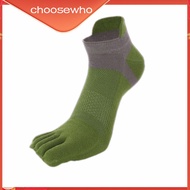 1/2 1/2Pair Men's Casual Breathable Toe Socks Finger Sports blend Socks Five Cotton