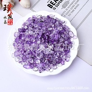 Light Purple Lavender Natural Degaussing Stone Bolivia Amethyst Crystal Crushed Stone Amethyst DJ2B