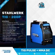 Stahlwerk TIG-200P Mesin Las Argon DC TIG Pulse 200A