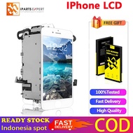 LAYAR IPARTSEXPERT IPhone LCD HP For IPHONE 5S 6 6S 6 Plus 7 8 Plus X XR XS SE Full LCD Set Touch Sc