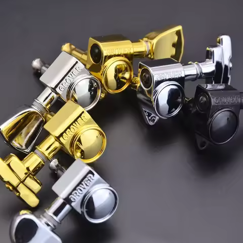 1 Set 1:18 3R-3L Original Genuine G-r-o-v-e-r Rotomatic Guitar Machine Heads Tuners
