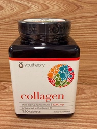 Youtheory 膠原蛋白 6000mg 290 片 Youtheory Collagen 6000mg 290 tablets