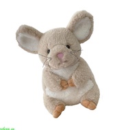 zebeaa. Simulation Chinchilla Plush Animal Soft Huggable Toy Throw Pillow Stuffed Doll