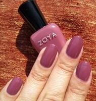 ZOYA - 美國 ZOYA Aubrey - 秋系藕紫梅紅色指甲油 full-coverage plum cream medium mauve color -安全無毒 孕婦適用 指甲油 ZP746 