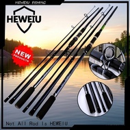 【In stock】HEWEIU  Caron Surf Rod 3.9M 13ft Fishing Rod 12ft Three Sections Sea Spinning Fishing Surf