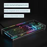 Mechanical Keyboard Dust Cover Desktop Transparent Acrylic Mouse Protective Cover 104 Keys 87 Keyboa