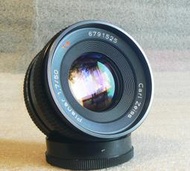 【悠悠山河】近新品 Contax Carl Zeiss T* Planar 50mm F1.7 AEJ 無刮無霉無霧無塵