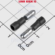 [30 Pieces]- MPD1.25-156 Cos Male Bullet Head 10A Wire Size 0.5-1.5mm2 Black Linhkien IC