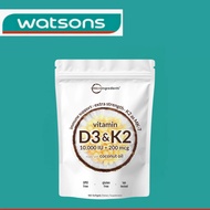 Micro Ingredients Vitamin D3 K2 Supplement 180 Softgels