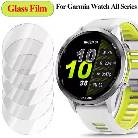 HD Tempered Glass For Garmin Fenix 8 7 Tactix 8 Quatix 8 Screen Protector Glass Film Forerunner 970 
