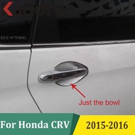 For Honda CRV CR-V 2015 2016 ABS Chrome Door Handle Bowl Cup Protector Cover Trim Auto External Acce