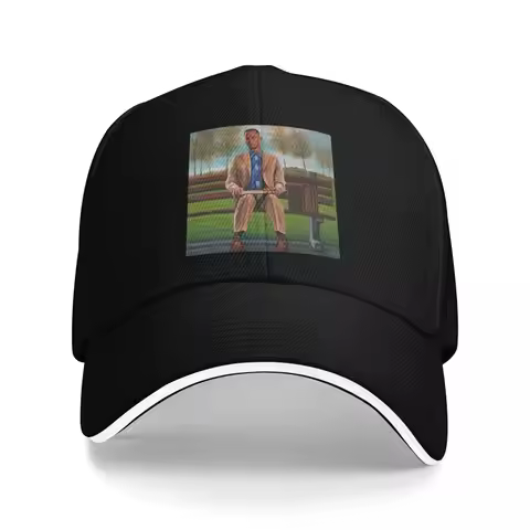 Tom Hanks in Forrest Gump Painting Baseball Cap Military Tactical Cap Horse Hat Women Hats Men's