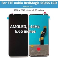 Ready Stock 100% original nubia red magic 3/3S 5G 6pro  LCD Display Touch Screen