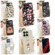 For Honor X7D 4G LGN-LX1 Case For Honor X7D 4G Casing Cute Cat Luxury Fashion Love Funny Painted Sho