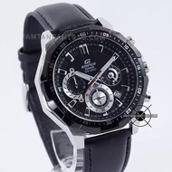 Casio Edifice EFR 554L - 1AV Leather Black (Limited Edition) New Series