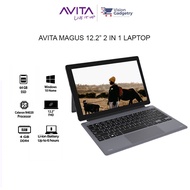 Avita Magus 12.2'' 2-in-1 Detachable Laptop NS12T5MYC42B-CH  Celeron N4020, 4GB, 64GB SSD