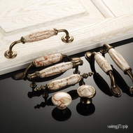 Ceramic Handle Cabinet handle Door American Cabinet Drawer knob Cabinet Door Handle Cabinet Single Hole Wardrobe Door Knob
