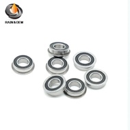 10PCS F688 2RS Bearing 8x16x5 mm ABEC-7 Flanged Miniature F688 RS Ball Bearings F688RS For 3D Printe