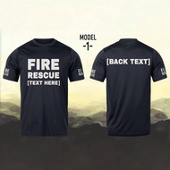 SG Custom FIRE RESCUE Staff Shirt I Custom FIRE Rescue With Your Text Shirts For Works Parties And U