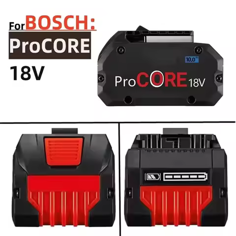 for Bosch 18V Professional System Cordless Tools BAT609 BAT618 GBA18V80 21700 Cell CORE18V 10000mAh