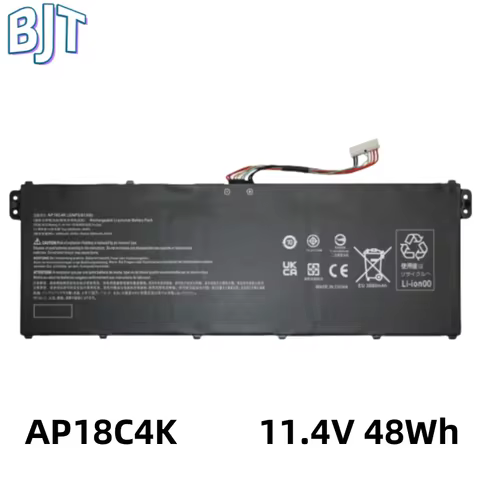 New AP18C4K AP18C8K Laptop Battery for Acer Aspire 5 A515-43 A515-44 A515-54G SP314-54G A515-43-R53N