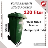 TONG SAMPAH HIJAU 120 LITER