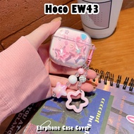 READY STOCK!For Hoco EW43 Case Casing Soft Silicone Cute Cartoon Earphone Case Cover