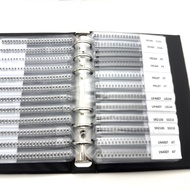 Rectifier Diode Sample Book SMD SMA Assortment Kit 33 Values Schottky Diodes M1 M4 M7 SS12 SS14 SS16