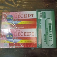 Rental receipt book NCR official receipt resit rasmi house rent receipt  buku resit sewa rumah resit