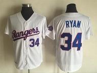 Retro Baseball Jersey Texas Rangers Jersey Embroidered Baseball Uniforms new arrival
