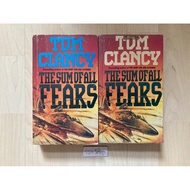 The sum of all fears by Tom Clancy (2 Volumes) Condition As Shown In The Picture.