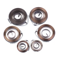 N&Y   1Pc 0.7-1.5 Thiness 680-1540mm Length Spiral Flat Wire Coil Torsion Spring Constant Force Exte