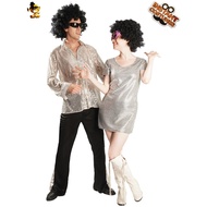 20152015Couple 80s Disco Costume cosplay Costume Stage Performance Costume cosplay Costume 1017