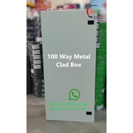 100Way 6Row Metal Clad Enclosures DB Box /100hala 6 Baris Kotak Logam DB Switch Box