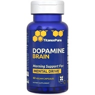 Dopamine Brain Food - 650mg L-Tyrosine Supplement - Dopamine Supplement for Focus & Mental Drive - S