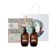 茶籽堂 胭脂馬版畫禮盒 - 馬栗樹沐浴洗手雙入組(舒敏保濕)