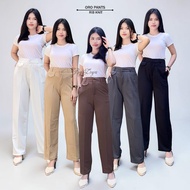 PREMIUM ORO PANTS - OFFICE WORK PANTS Wanita - CULOT PANTS - HIGH WAIST LOOSE PANTS TOUSER Wanita / 