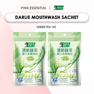 Darlie Mouthwash Sachet Travel kit, 14s Green Tea NON-ALCOHOL