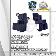 HYUNDAI ATOS,KIA PICANTO,NAZA SURIA (3PIN) IDLE VALVE/THROTTLE BODY SENSOR