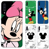 For Samsung Galaxy A50 A50S A30S Mickey &amp; Minnie Mouse Back Cover Soft silicone Phone Case