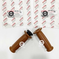 Hand Cover + Accelerator FINO Brown (4D0-F6240-10 + 4D0-F6241-10) Genuine Yamaha