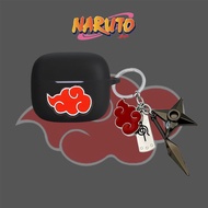 for Honor Choice EarBuds X7e Active Case Anime Naruto Keychain Pendant Cartoon Silicone Soft Case Su