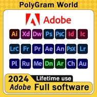 👑Adobe 2024 Full software 2024 latest version|Permanent use|Acrobat Pro|Photoshop|Illustrator|InDesi