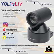 YoloLiv Verticam 1080p Vertical Live Streaming PTZ Camera with 12x Optical Zoom