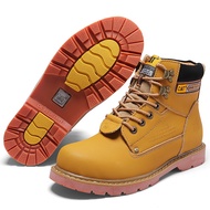 Caterpillar Fashion Men's Shoes Leather Boots Shoes